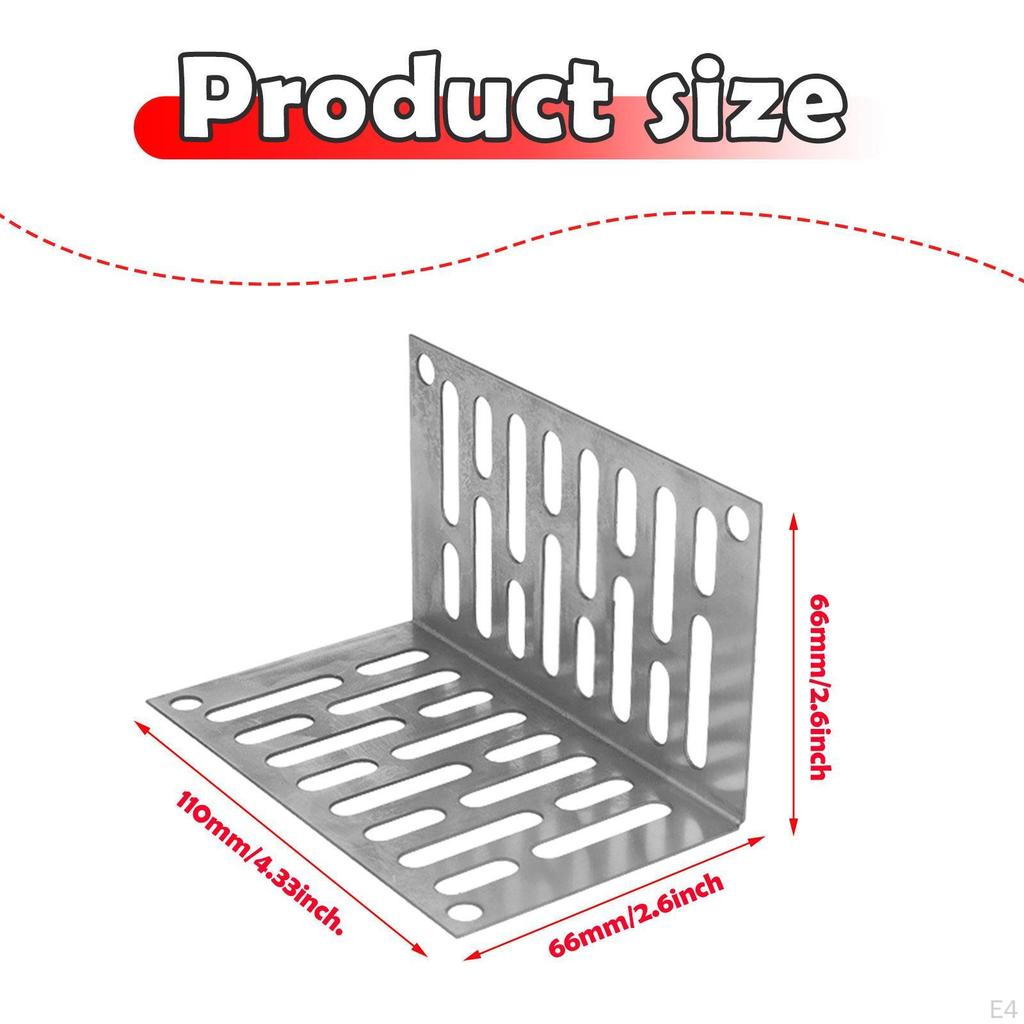 Corner Drain Wall Mounted Strainer Anti-Clogging Stainless Steel Shower for Bedroom