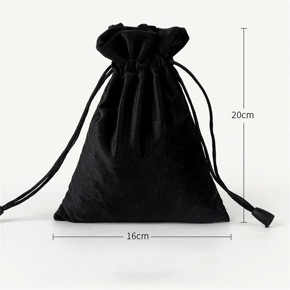 1 Pcs 6 Sizes Bags Linen Drawstring Gift Bag Pouches Cloth Christmas Bag Jewelry Bag Drawstring Pouches Large Velvet Bags