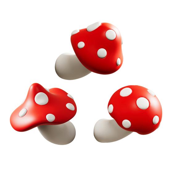 Cute Mushroom Wall Hook Decorative Key Holder Hook No Drill Wall Mounted Red Mushroom Hook for Bedroom Bathroom Entryway Coat Scarf Bag Towel