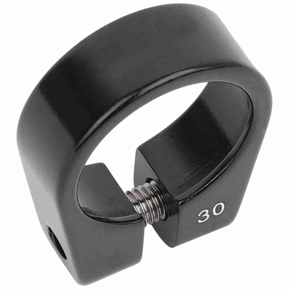 30mm Bike Pipe Clamp Aluminium Alloy Seatpost Clamp Durable Bike Seat Post Clamp  Mountain Bike