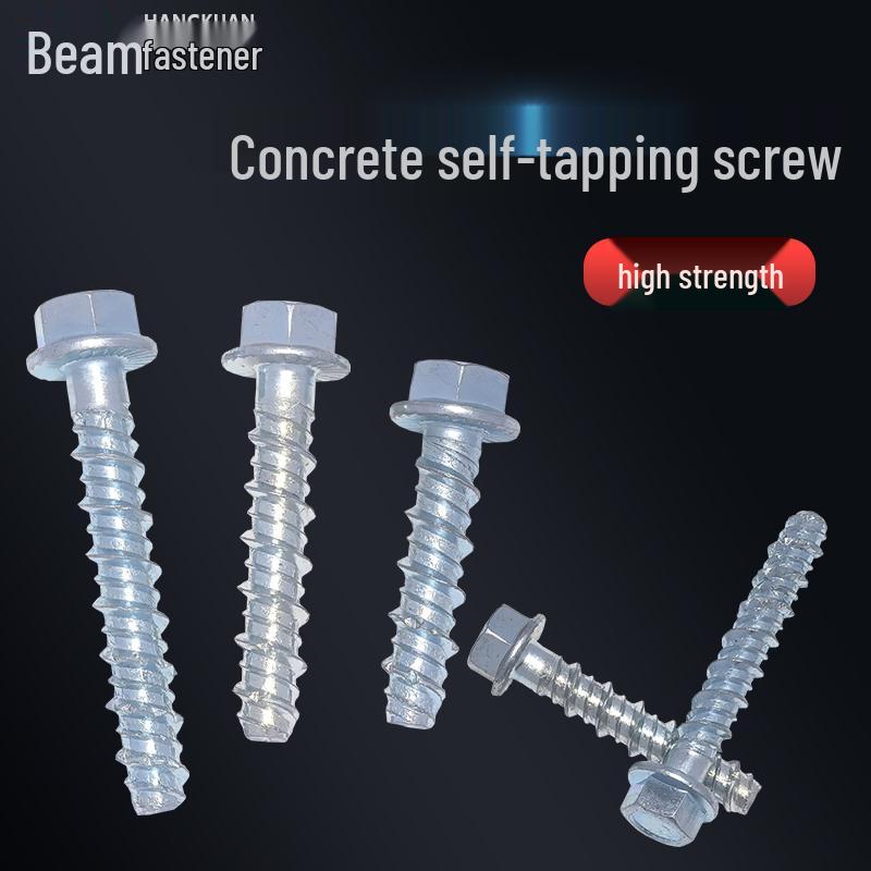 High-Strength Self-Drilling Concrete Anchor Bolt with Self-Anchoring Point and Special Cutting Head