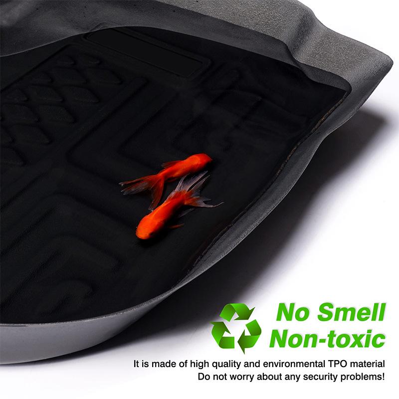 Hyundai Santa Cruz 2022-2024 Eco TPE Waterproof Floor Mats
