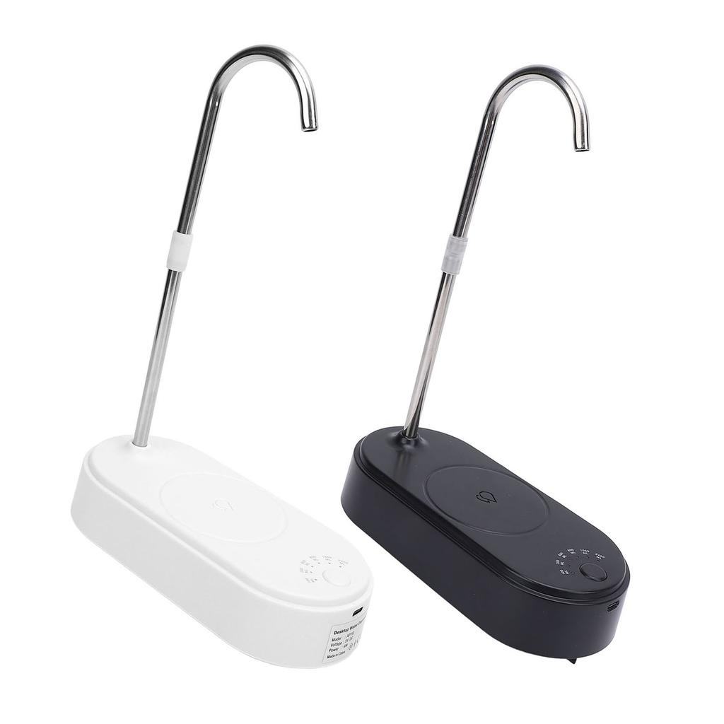 Desktop Water Dispenser with Hose Electric Bottle Drinking Water Pump Tray for Living Room Kitchen B