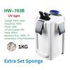 15W 30W 45W Ultra-quiet External Aquarium Filter Bucket UV Sterilizer Aquarium Lamp Canister Filter Aquarium Filter