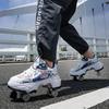Roller Roller Schuhe 4-Rad Deformationsschuhe Rollschuhe Herren und Damen Erwachsene Ausreißerschuhe Schlittschuhe Schuhe mit Rädern