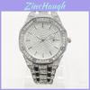 Hip Hop Mc Style Quartz Watch With Calendar And Steel Band For Casual Wear