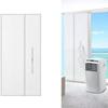 Easy To Install Air Conditioning Oxford Cloth Convenient Portable Sliding Door Seal  Indoor Use