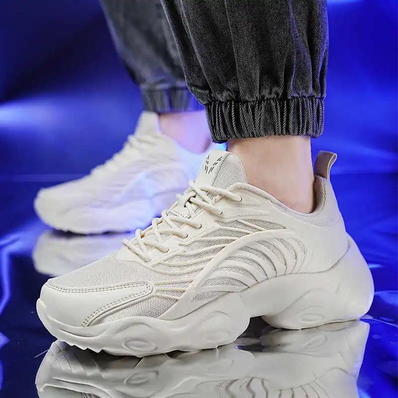 Fashion Round Tip Spring Special For Man Loafers Size 48 Man Shoes Red Shoes Sneakers Sports Top Grade Runner Shose Runners