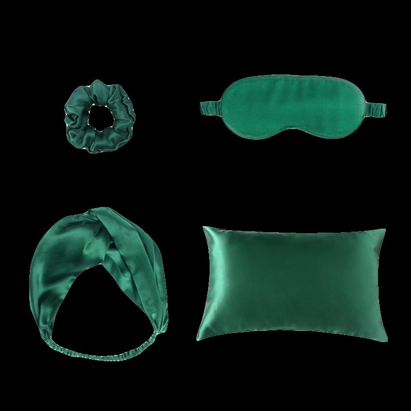 Silk Whisper Tang 4-Piece Travel & Sleep Accessory Set