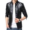 Autumn Men's Jacket PU Leather Slim Fit Fashion Youth Jacket Casual Leather Jacket Business Men's