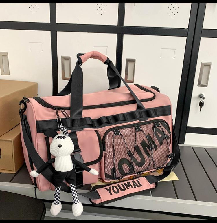 Schoolbag Multi-Purpose Backpack Men's Short Trip Bag Large Capacity Outdoor Sports Fitness Bag Hand Luggage Storage Bag