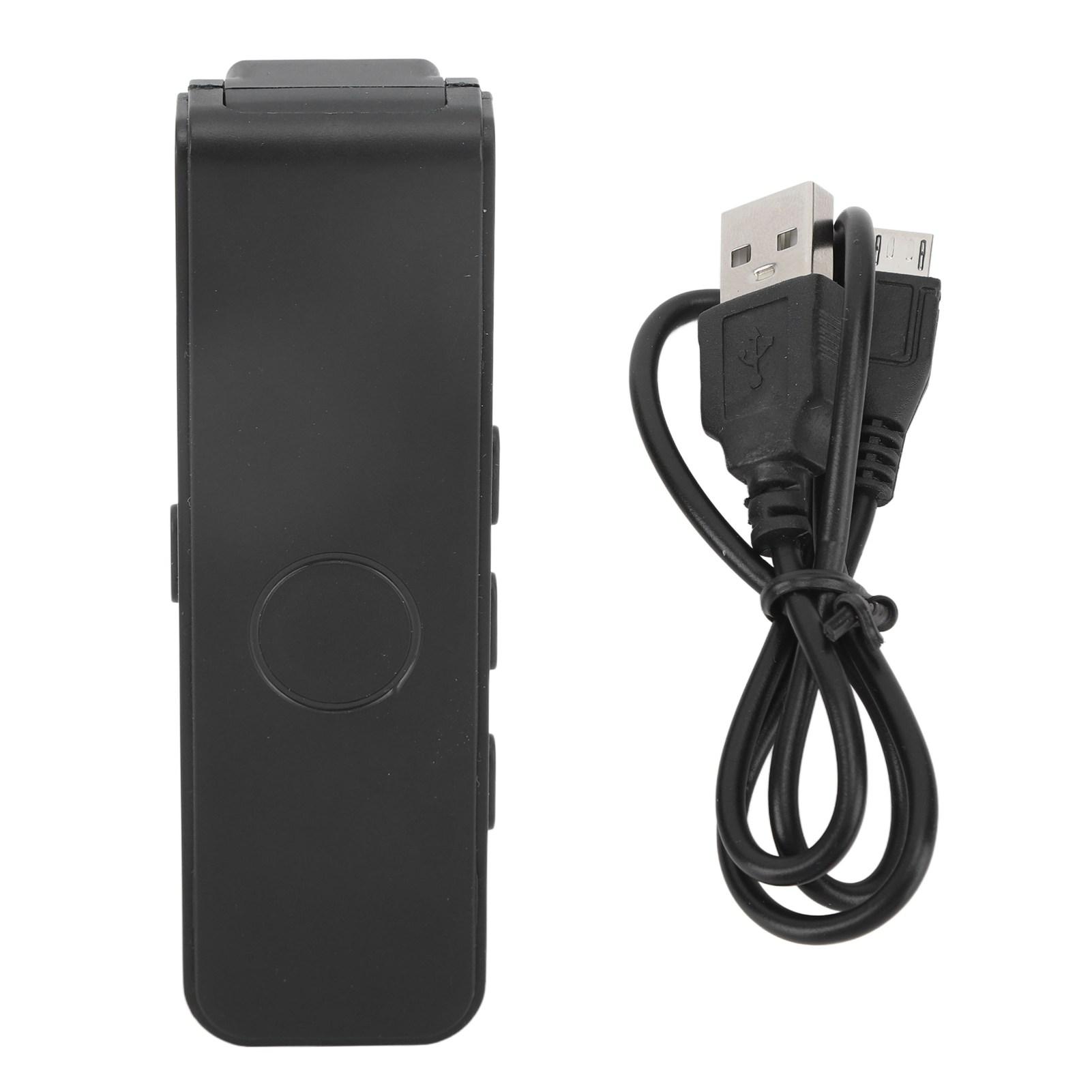 

Mini Body Camera Multifunction 1080P HD Infrared Night Vision Back Clip Wearable Camera for Meeting