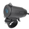 Motorcycle Handlebar Charger Dual USB Motorcycle Charger Fast Charge QC3.0 Motorcycle Mobile Phones Charger Multiprotection