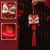 Red New Year Hanging Ornaments Traditional Spring Festival Tassel Pendant  Party