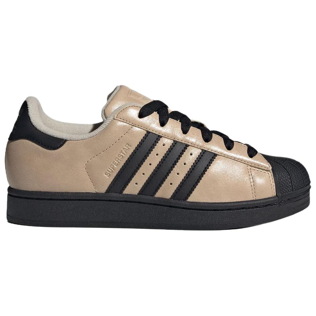 adidas Originals Superstar 2 Skateboard Shoes Women's Brown Black IH6661