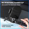 Leather Car Glasses Clip Sun Visor Multi-function Sunglasses Clip Car Styling For Volvo XC60 XC90 S60 S80 S40 V40 V60 V70 V50 XC70
