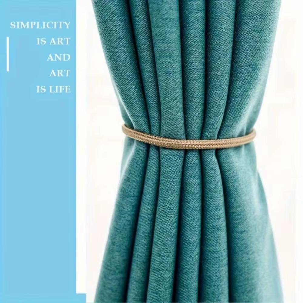 2PC Magnetic Curtain Tiebacks Earphone Design Shower Curtain Holders Decorative Bathroom Home Accessories Decoration Hooks