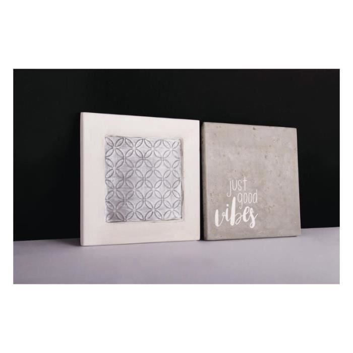 Relief Casting Plate - Rayher - Flower Circle - 11x11 Cm - Reusable - For Creative Concrete