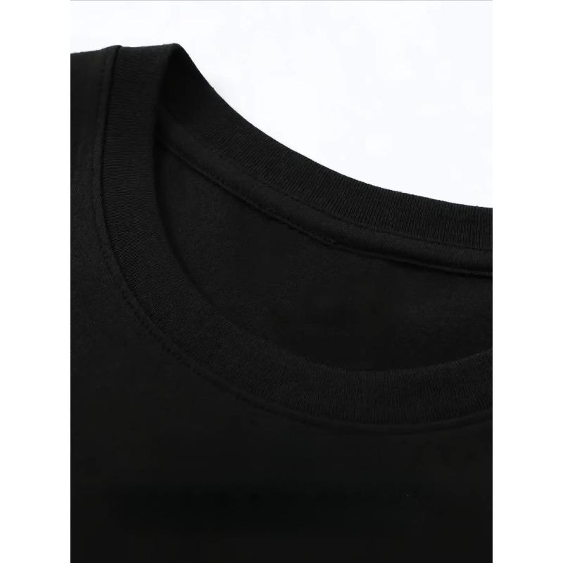 European sizes Men's  T-Shirt  3D Print - Breathable Gym & Casual Tee, Regular Fit Short Sleeve Shirt for Bodybuilding, Outdoor & Casual Attire