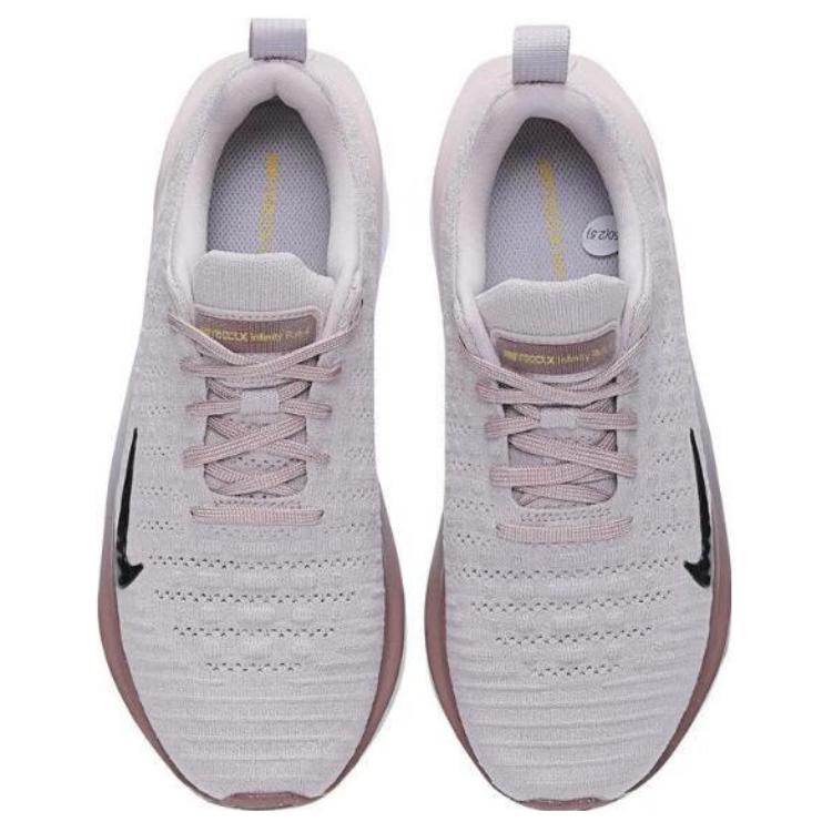 Nike ReactX Infinity Run 4 Platinum Violet Women Sneakers Purple Smokey-Mauve Saturn-Gold DR2670-010