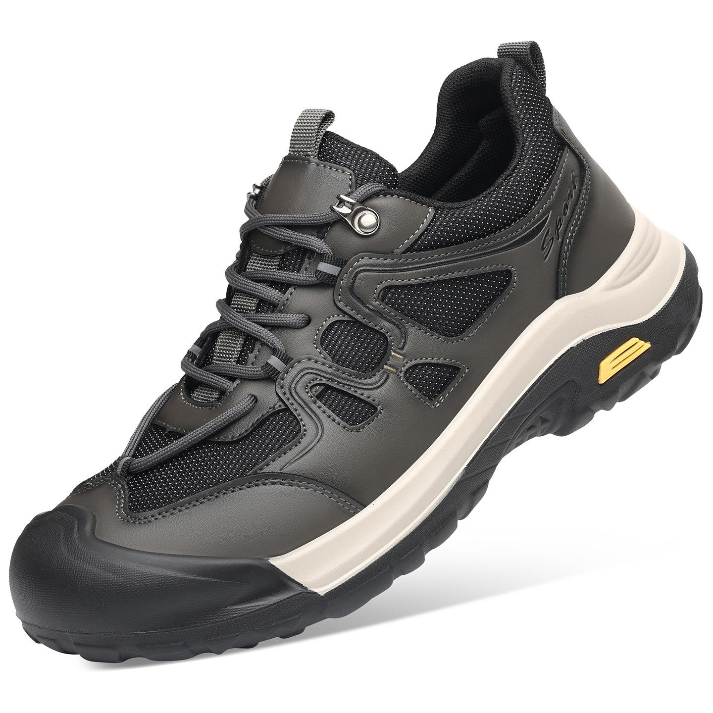 

2025 Men s Retro Thick-Soled Casual Shoes - Comfortable Autumn Soft Sole Trendy Sneakers 40 хаки