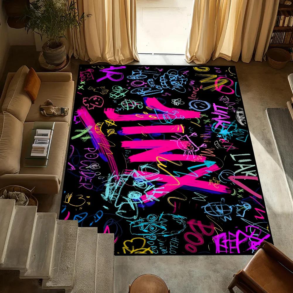 Door Mat Anti-Slip Kitchen J-JINX Bedroom Cartoon Handmade Tufted Rug Carpet Living Room A-Arcane2 Entrance Decoration