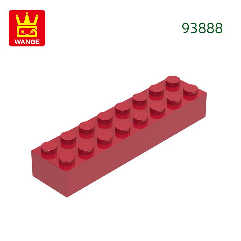 21Pcs/Lot 93888 Timeless Basic Thick 2x8 Constructing Blocks Construction Accessories Works With Brick Children Playthings Present