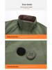 Men's Plus Size American Style Fleece Lined Winter Jacket