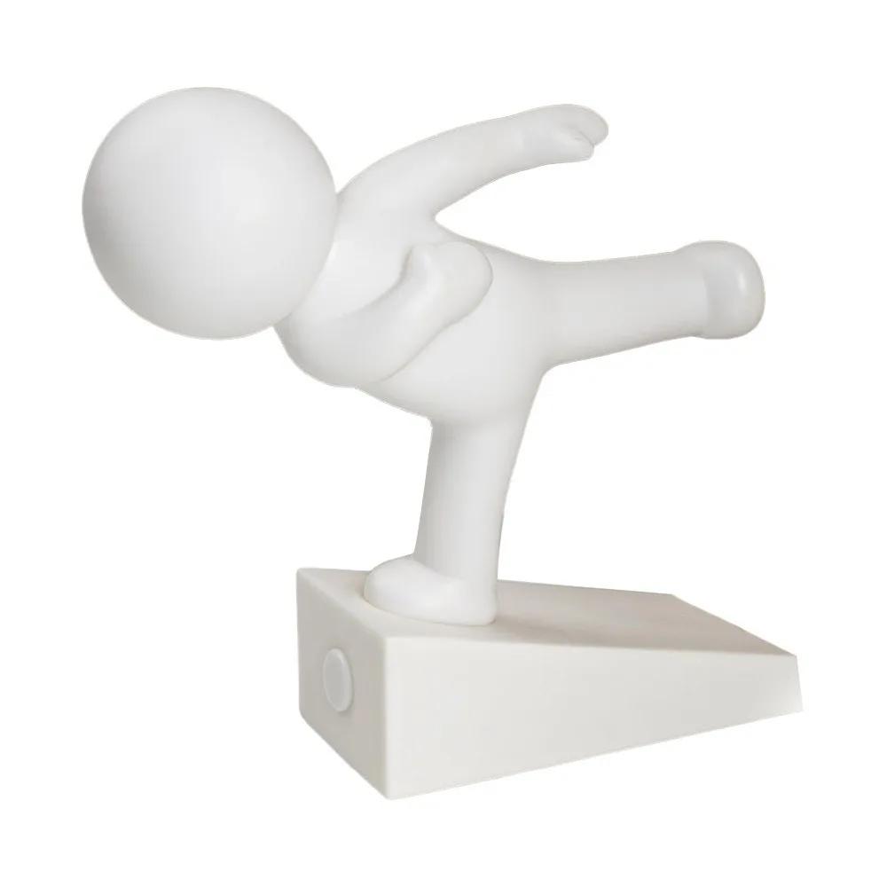 Cartoon Decorative Door Stop No Drilling Action Figure Door Stopper Non-slip Anti Collision Door Bumper for Home&Bedroom