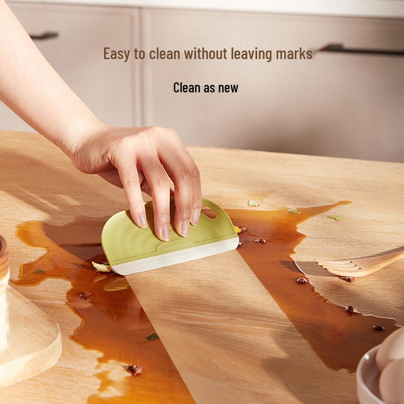 Mini Silicone Bathroom Squeegee Glass & Countertop Cleaning Tool