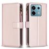 OPPO A98 5G/F23/A1 Zippered Leather Case, Cross-Border Exclusive, Anti-Drop Design