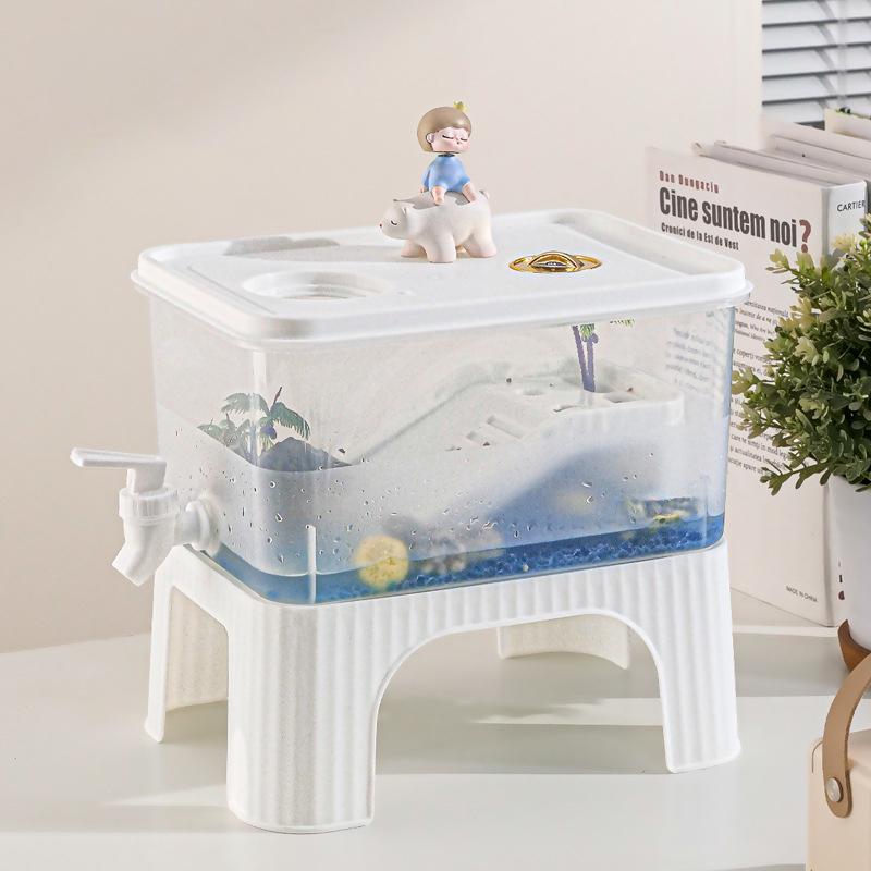 Plastic Transparency Turtle Tank House with Areas To Breed Feed Swim Bask Indoor Enclosure Water Turtles Cage Reptile Habitat