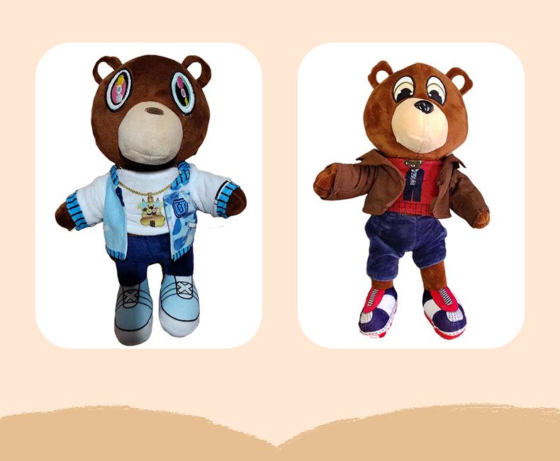 Sınır Ötesi Kanye Ayıcık Peluş Oyuncak Bebek
