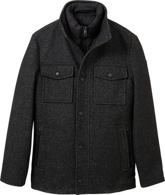 Coat Tom Tailor 1037345 2 In 1 Wool Coat Integrated Inner Jacket Snow Wool Structure