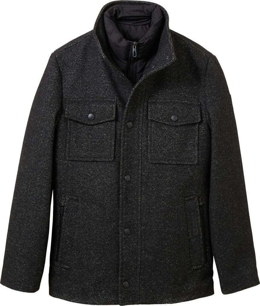 Пальто Tom Tailor 1037345 2 в 1 Wollmantel integrierter Innenjacke snow Wool Structure