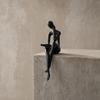 3D Printed Thinker Figurines Ornaments Minimalist Abstract Art Sculptures for Home Office Bookcase