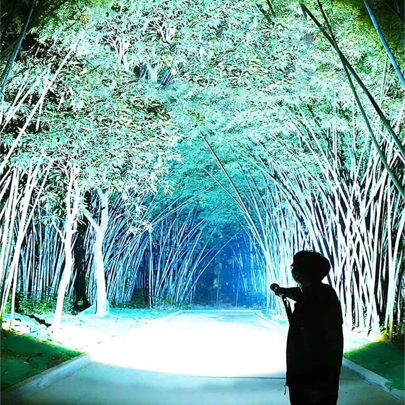 2025 Most Powerful Flashlight Super Bright Rechargeable Led Torch 6000000LM Long RangeTactical Flashlights Zoom Camping Lantren