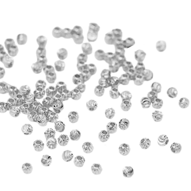 Randiga snittblomsperlor 3-6 mm Avståndspärlor för armbandstillverkning DIY-smyckestillbehör Handpärlmaterial 3-6 mm