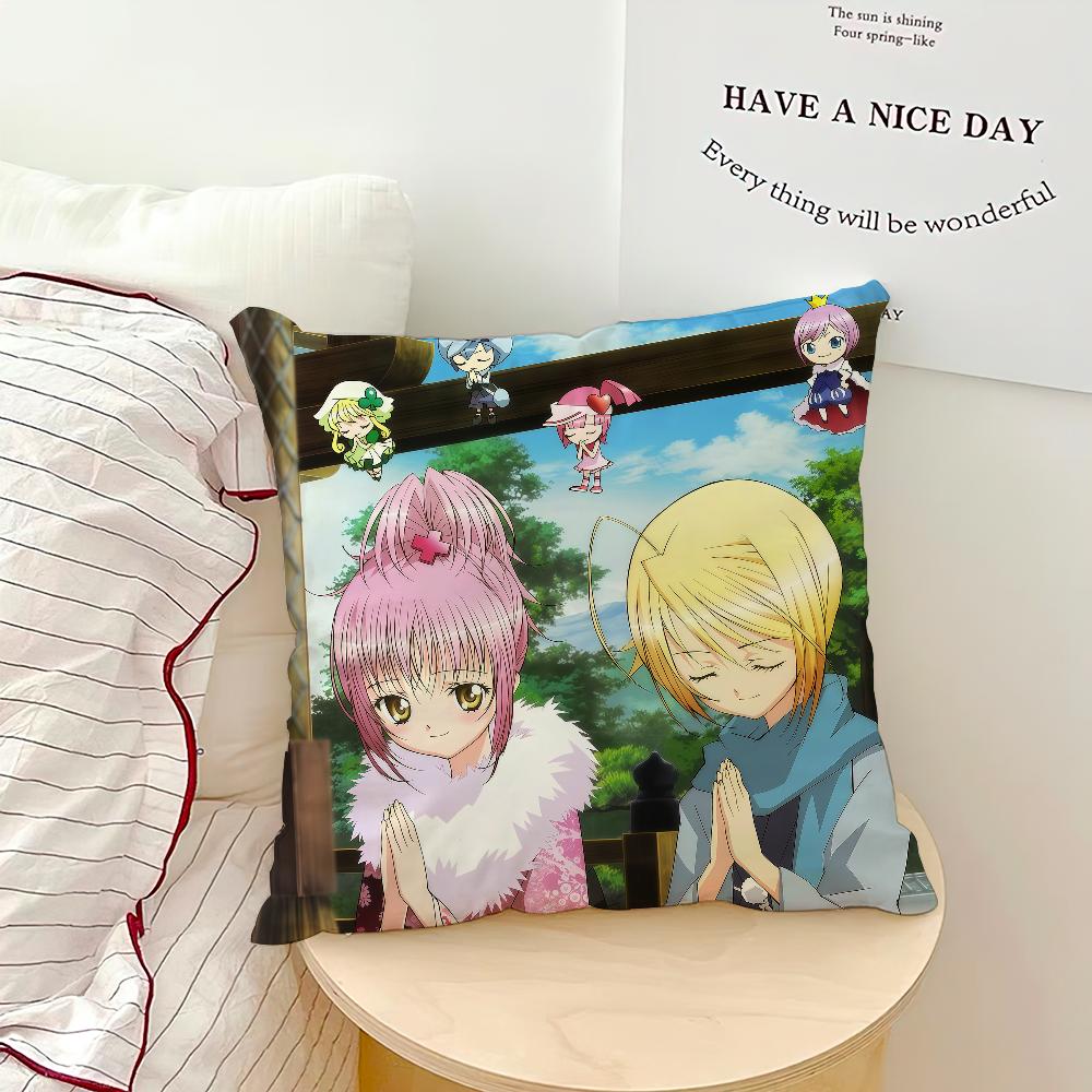 Classic Anime S-Shugos C-Chara Cute Girl Comfortable Soft Hogar Pillowcase For Sofa Living Room Bed Home Decor Protective Covers