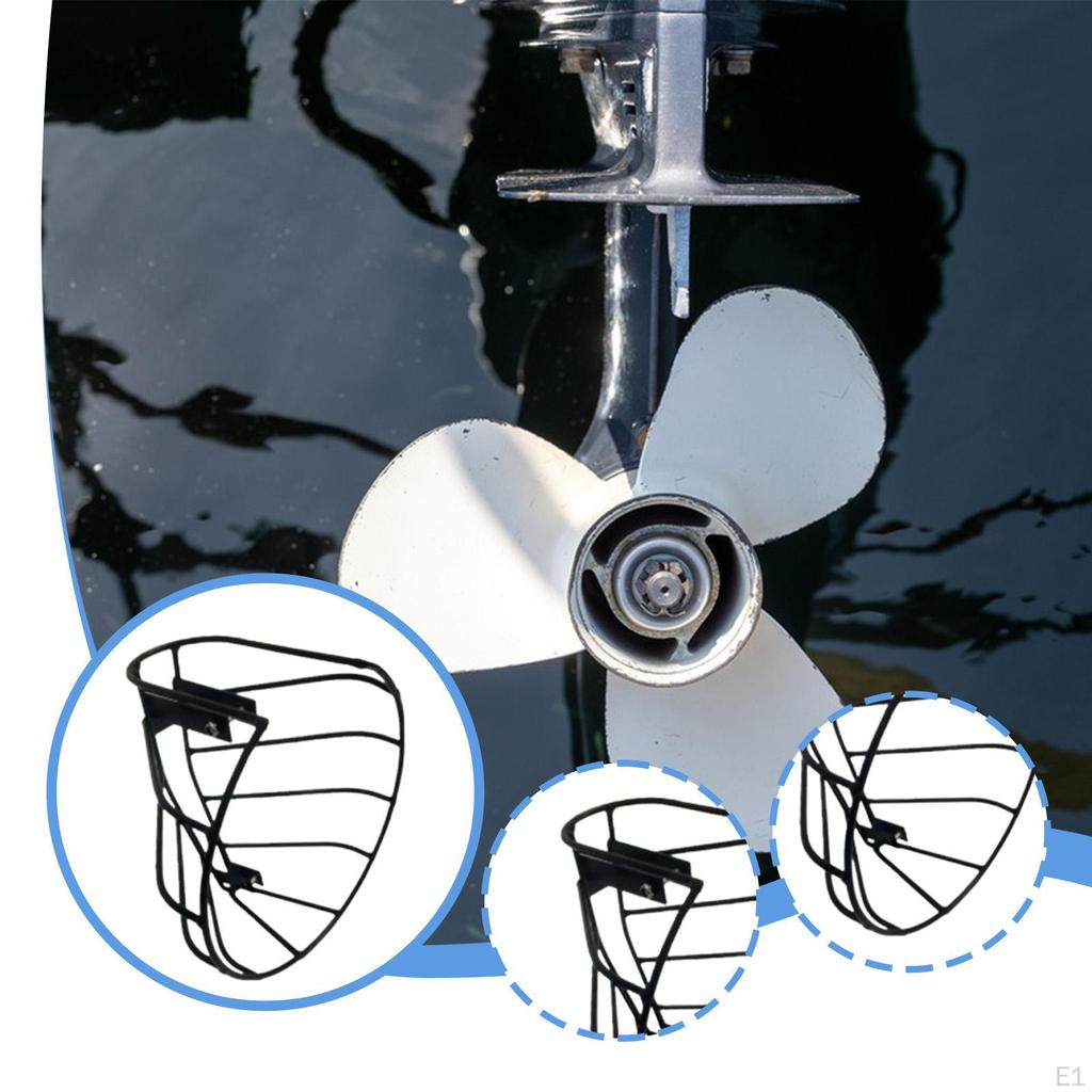 Propeller Protective Cover Guard Protection Easy To Install Sturdy for 7.5 9 Outboard