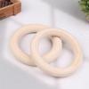 2Pcs/Pairs Wooden Ring Portable Crossfit Gymnastics Rings Gym Shoulder Strength Home Fitness Training Physical Exercise Ring