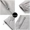 Men's Summer Breathable Ice-Silk Lightweight Sun Protection Shirt Fishing Sun Protection Cardigan Jacket