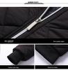 Men's Thick Velvet Winter Jacket - Loose Fit, Warm Cotton Coat for Middle-Aged & Elderly