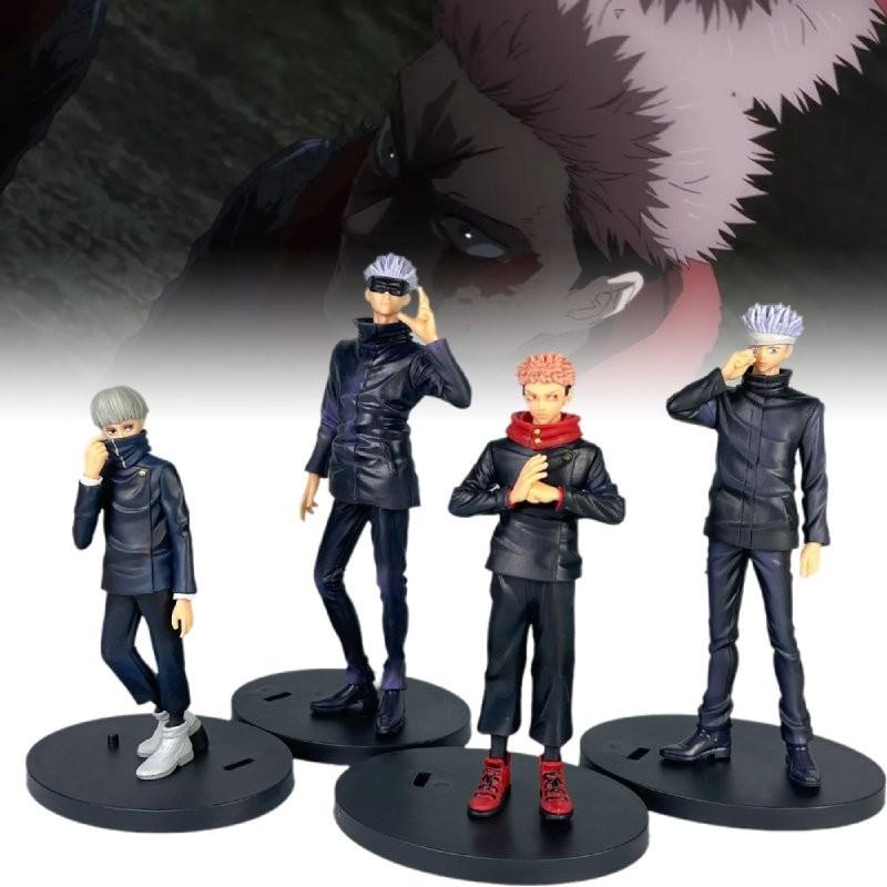 Kaisen Satoru Jujutsu Gojo Itadori Yuji Inumaki Toge Pvc Toy Model Xmas Gift