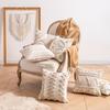 Luxury Minimalist Knitted Tassel Cushion Cover for Home & Hotel