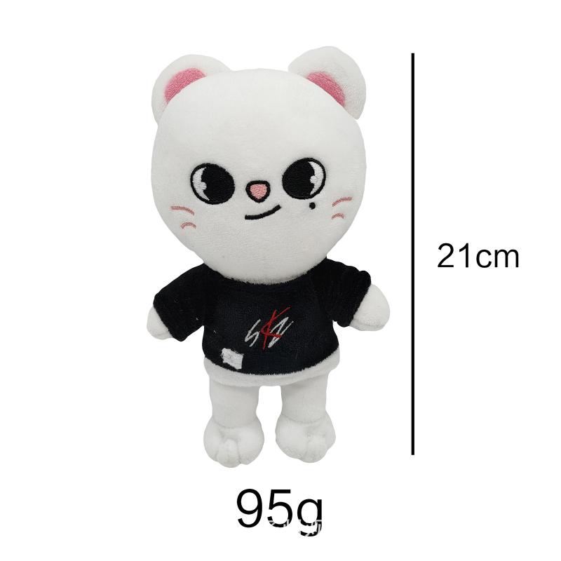 Stray Kids Skzoo Leeknow Hyunjin Plush Toys Soft Stuffed Cartoon Animal Plush Doll For Kids Fans
