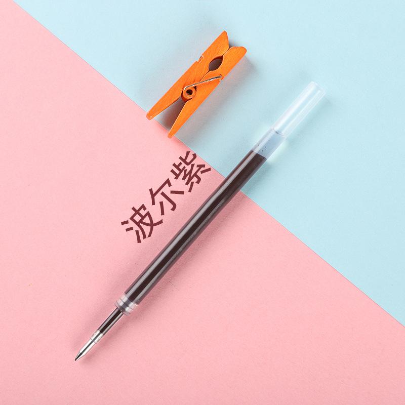 10pcs K35 0.5MM Gel Ink 10 Color Colorful Refill 110MM Length Refill for Press Gel Pen Stationary Cute Pens Ink  Back To School