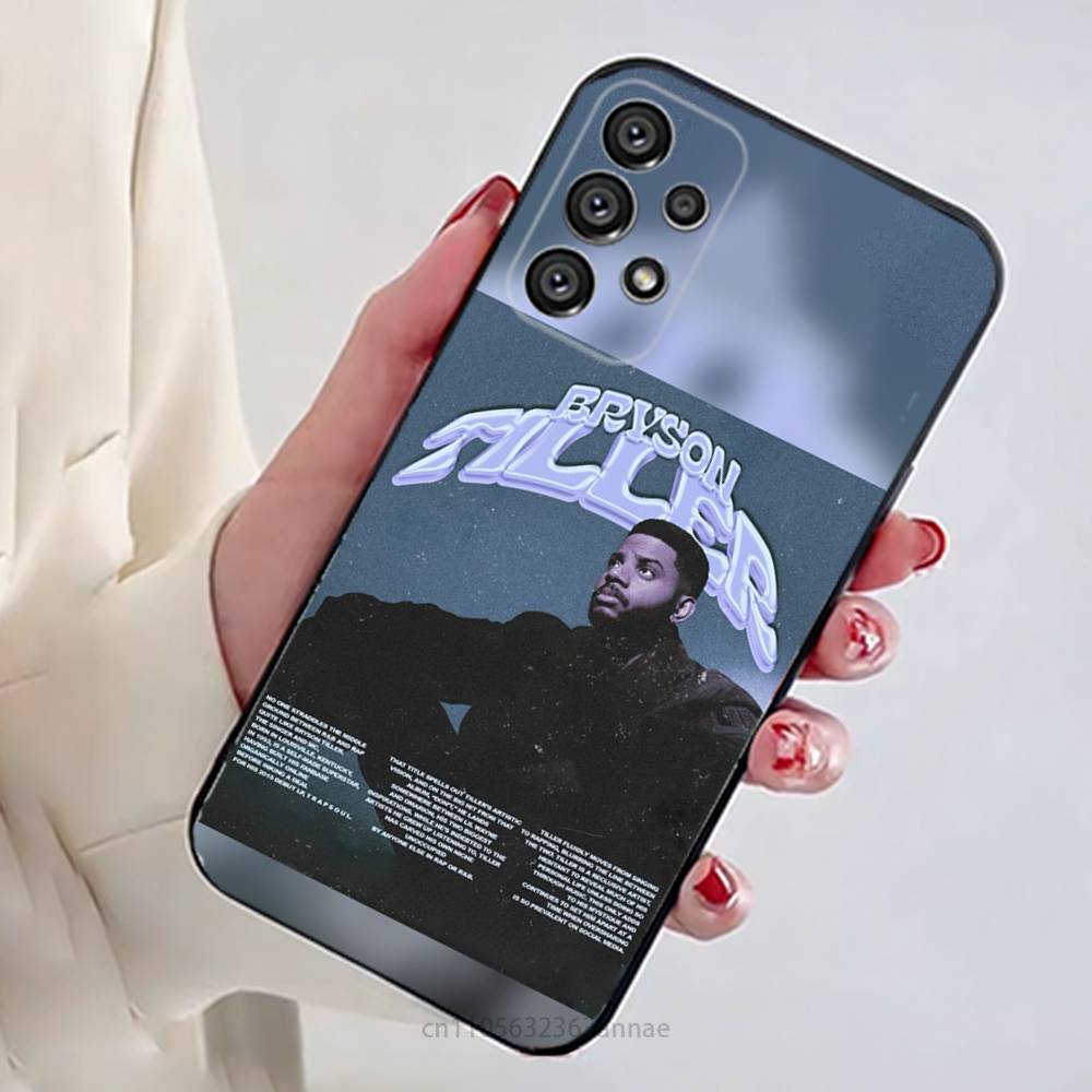 B-Bryson Tiller Phone Case For Samsung Galaxy A54,34,24,73,53,52,52S,04S,04E,A72 Cover