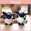 Cute Fluffy Sheep Keychain Adorable Plush Bag Accessory Soft Toy Doll