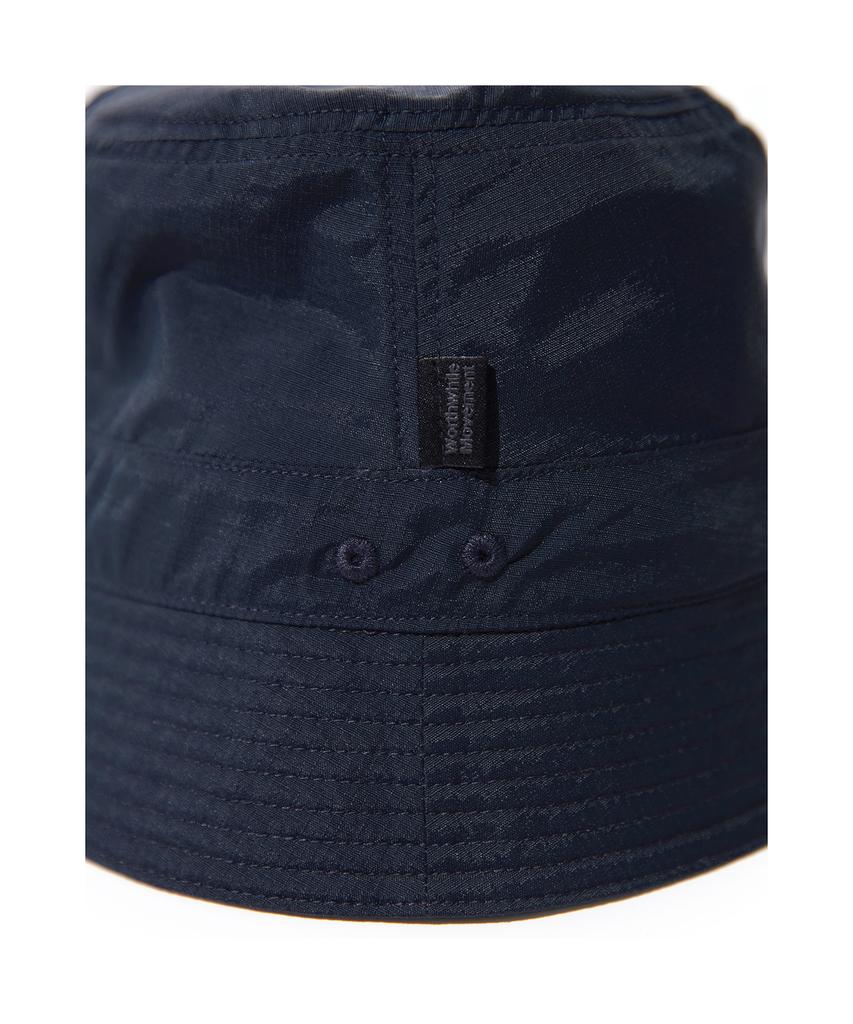 WORTHWHILE MOVEMENT Reversible Bucket Hat (Olive Drap & Navy Ripstop)